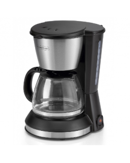 CAFETIERE 6T 550W INOX NOIR