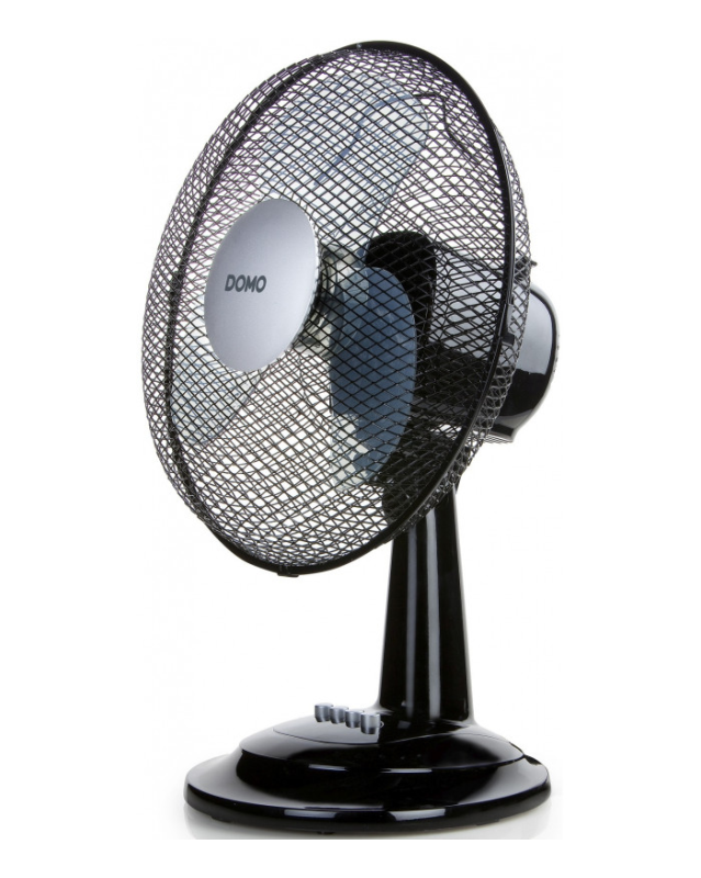 VENTILATEUR DE TABLE NOIR DOMO DIAM 30 CM