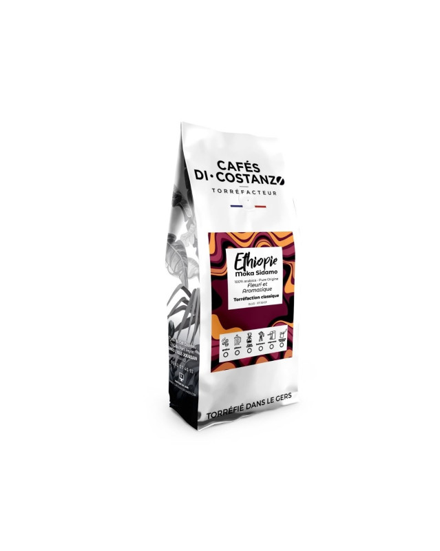 CAFE ETHIOPIE MOKA SIDAMO GRAIN 1KG