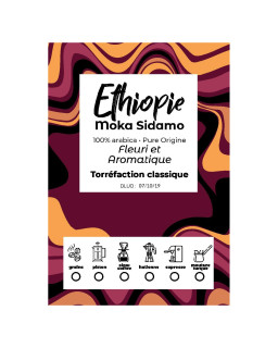 CAFE ETHIOPIE MOKA SIDAMO GRAIN 1KG